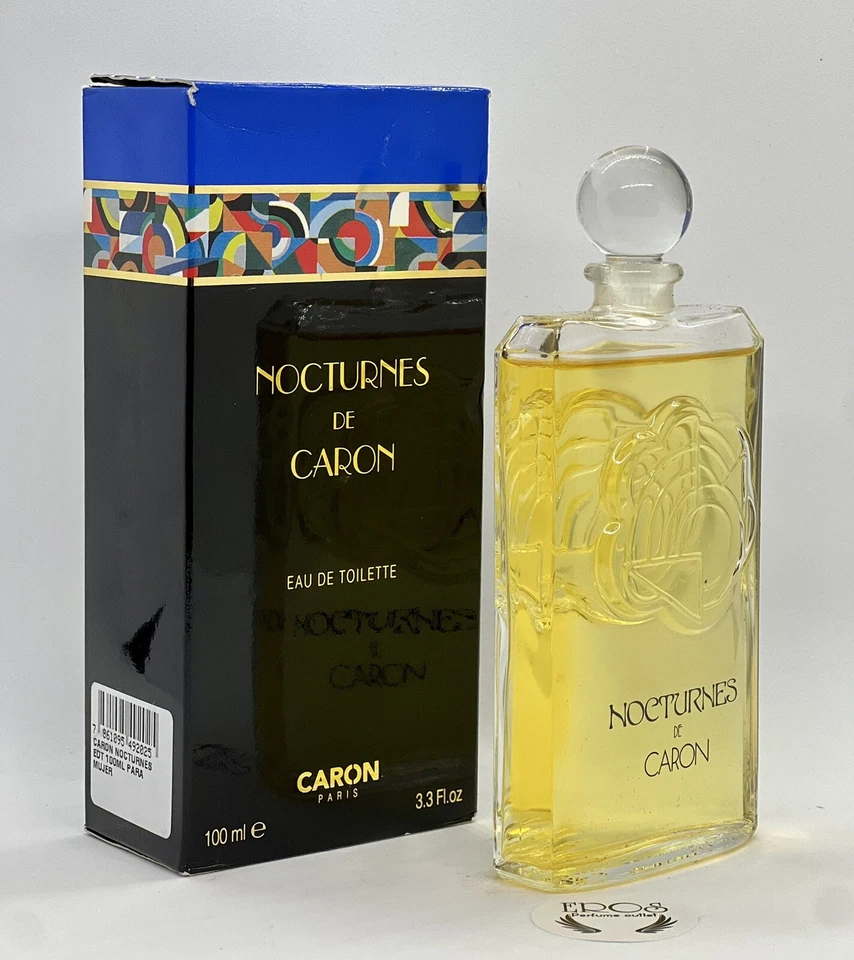 GRANDE VINTAGE NOCTURNES DE CARON EAU DE TOILETTE 3,4 oz / 100 ml RARA caja abierta❤️ Foto 3 de 4