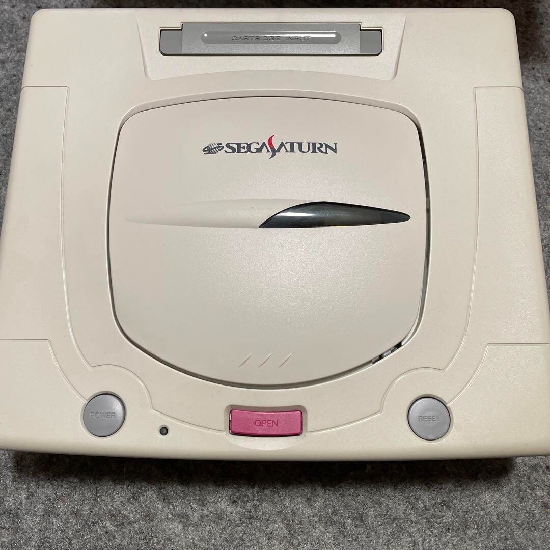 Sega Saturn console white boxed HST-0014 Japan SS system Video