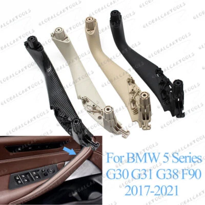Interior Door Handle Panel Cover for BMW 5 Series G30 G31 G38 F90 2017 ~2022 - Bild 1 von 4