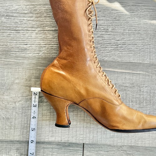 Antique 1900s Sautter's Utica, NY Victorian/Edwardian Granny Boots (size 6/7) - 第 17/18 張圖片