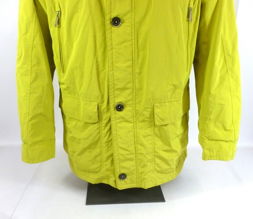 Men's Bugatti Lime Green Coat Jacket Size 52 - Picture 5 of 16