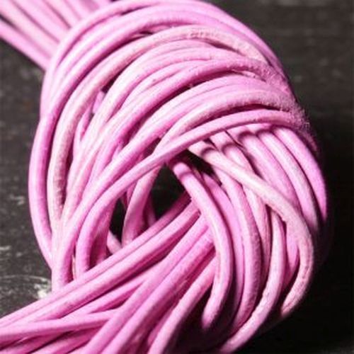 Lederband Ziegenleder 1,5mm 1m lang weiche Ware aktuelle Farben Steinschatz - Bild 11 von 23