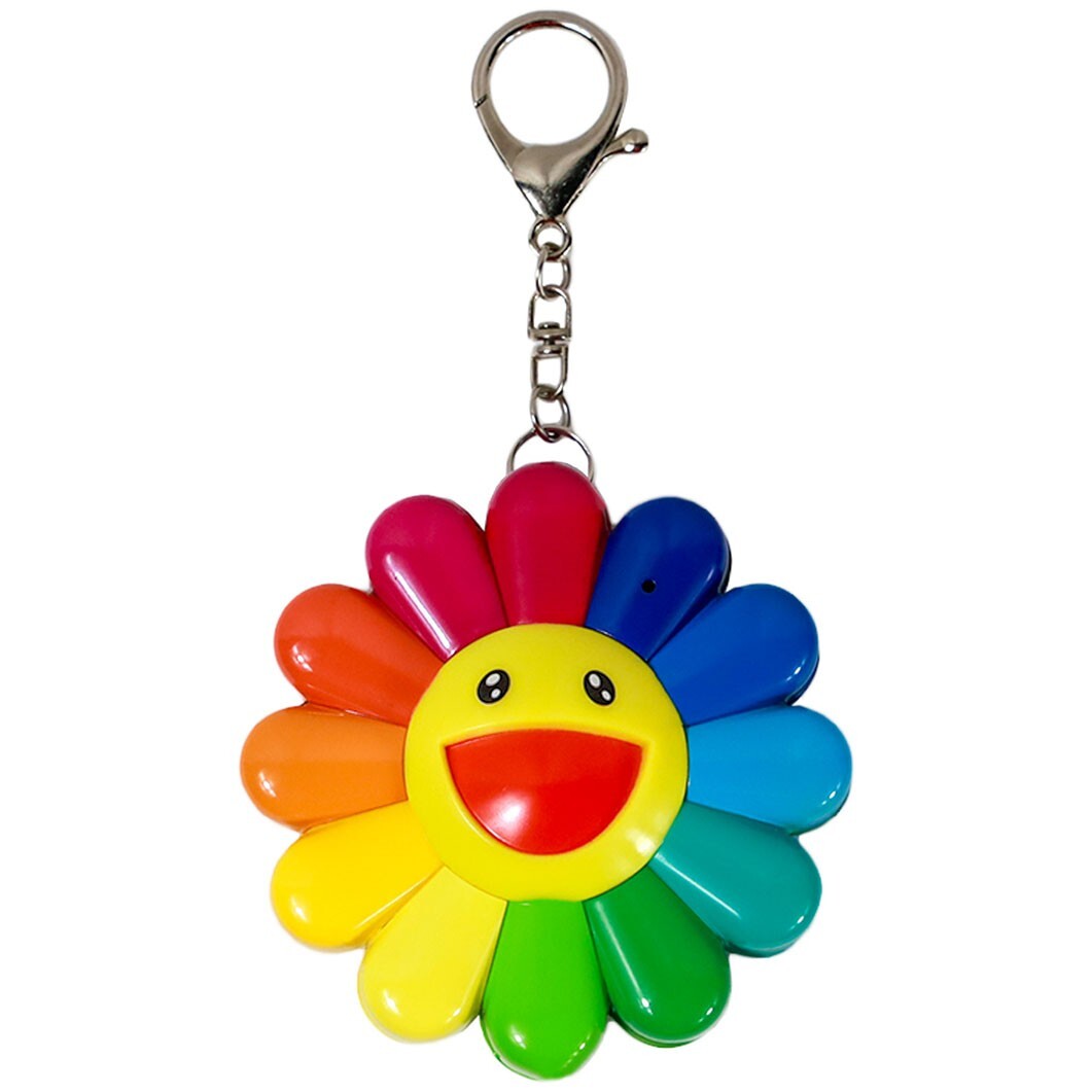 Takashi Murakami FLOWER GO WALK COLOR Aurora Rainbow Clear