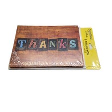 Hallmark Thank You Cards With Envelopes - 8 pkg - NEW Blank Inside