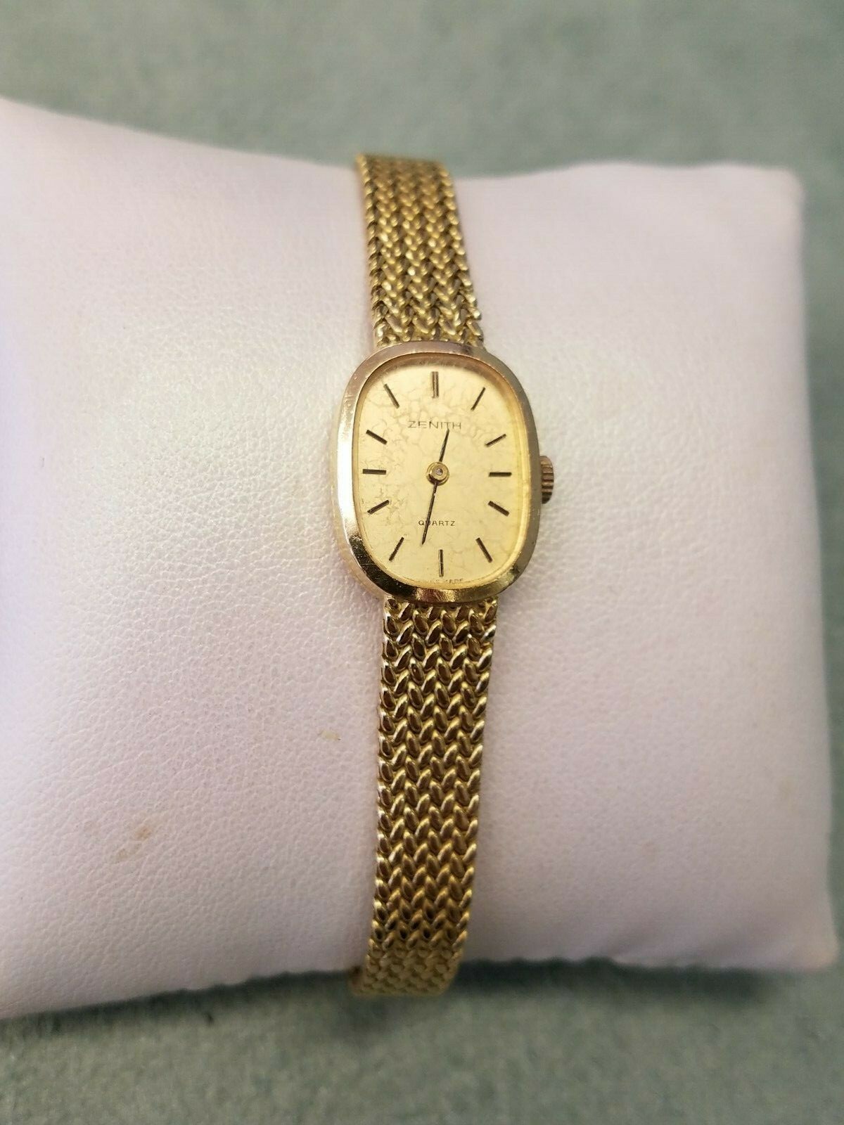 AUTHENTIC SOLID 18K YELLOW GOLD ZENITH / MOVADO W… - image 2