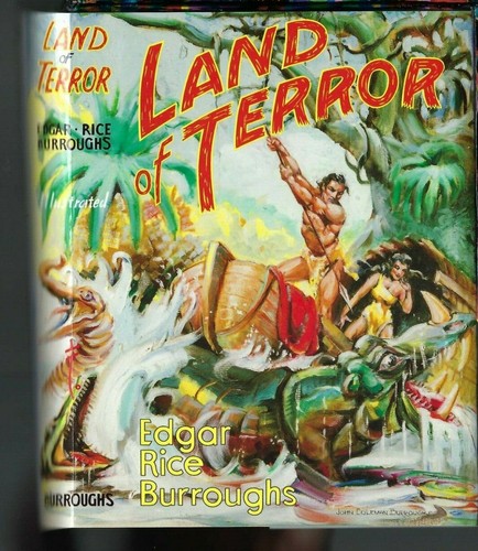Edgar Rice Burroughs Land of Terror 1st Edition Very Good condition with 2018 DJ - Picture 11 of 12