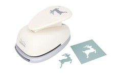 Bira Craft 2 inch Reindeer Lever Action Craft Punch Christmas Punch