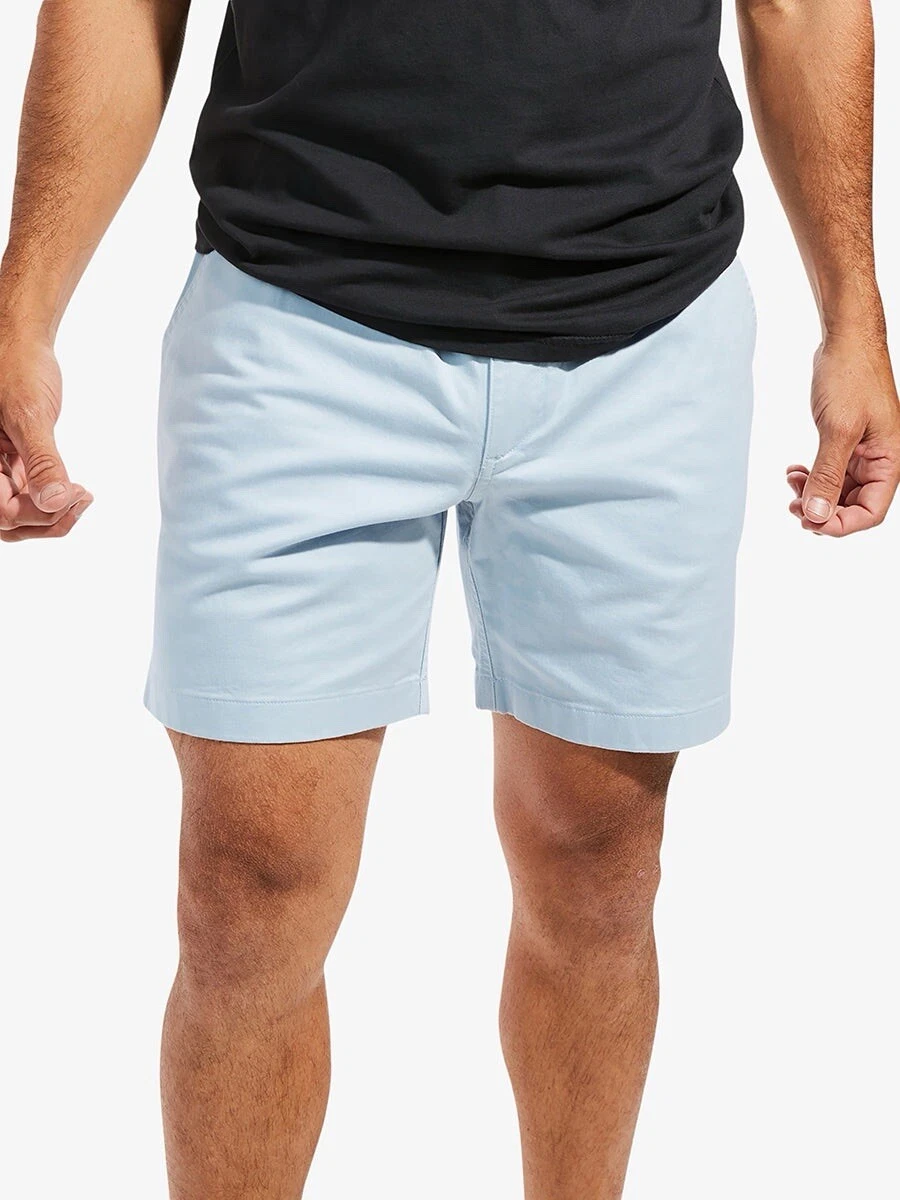 Chubbies 7” Large L stretch twill shorts 2 Pairs Yellow + Blue YB2