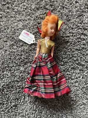 Vintage ''Miss Scotland'' International Doll Hard Plastic Made In Japan
