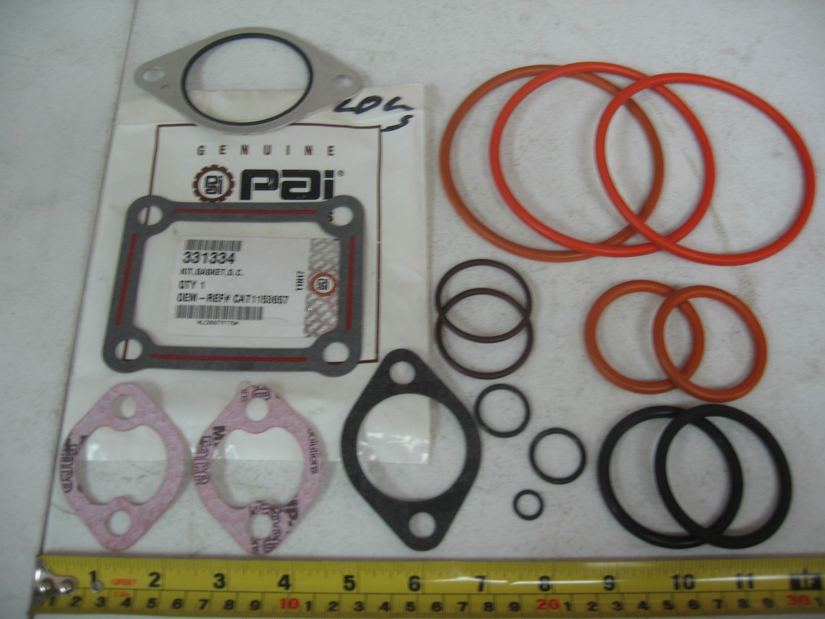 Oil Cooler Gasket Kit for Caterpillar 3406E C15. PAI# 331334 Ref