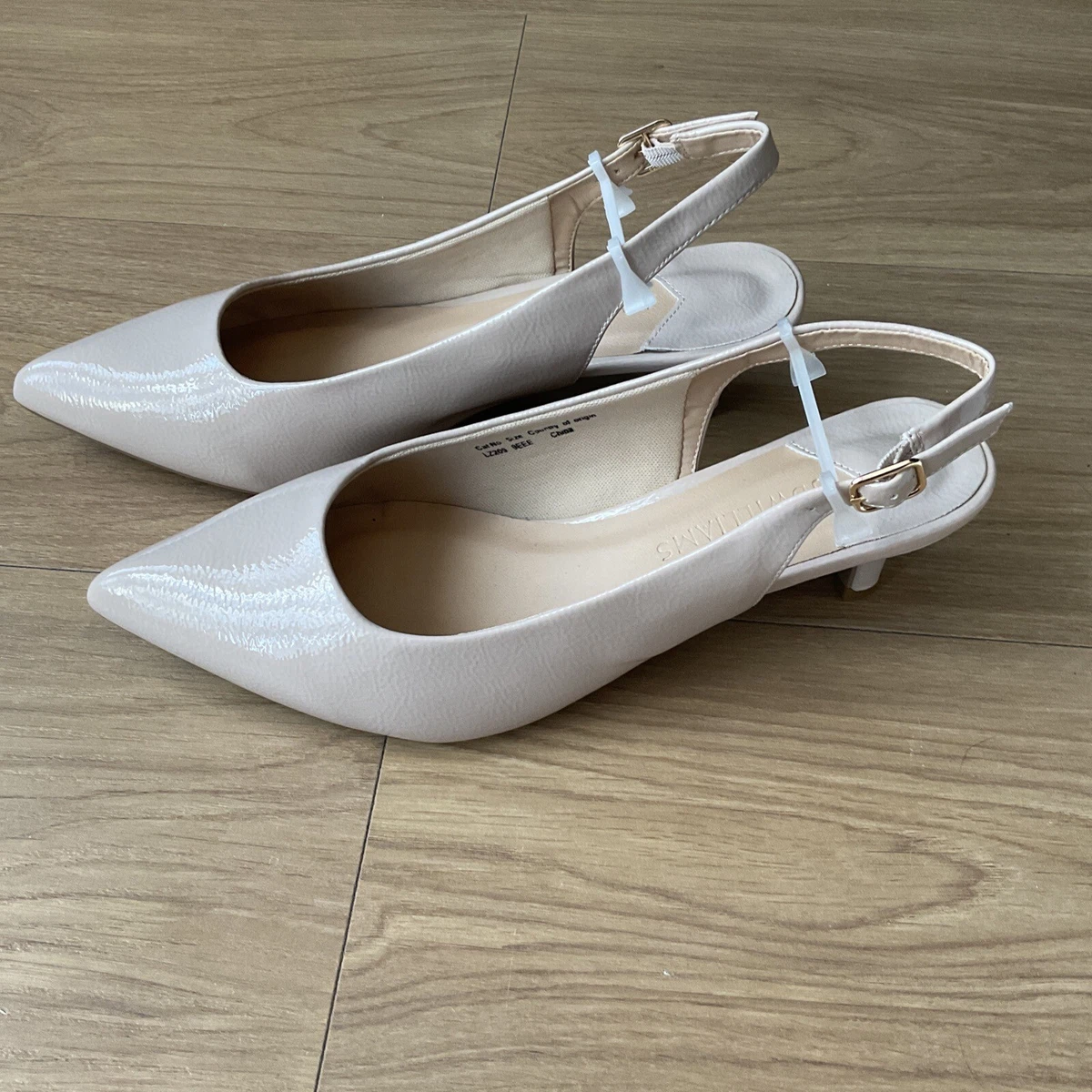 Next FOREVER COMFORT KITTEN HEEL COURT REGULAR/WIDE FIT. - Classic heels -  bone/beige - Zalando.de