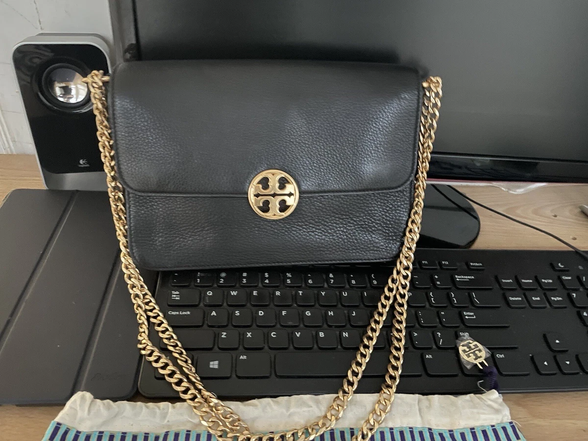 Tory burch chelsea crossbody clearance black