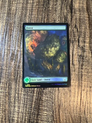 Forest Land 291 Full Art Foil Multiverse March of the Machcine MOM MTG Magic