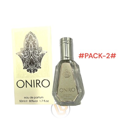 Oniro Perfume 100ml EDP with Deo by Fragrance World #Pack-2