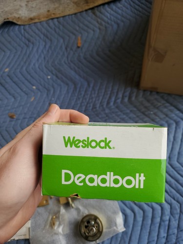 Weslock deadbolt 00671 03 03 01432KD - 第 2/3 張圖片