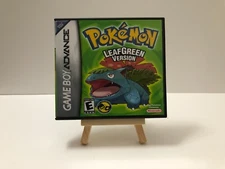 Replacement Case for Pokemon Leaf Green Version Gameboy Advance