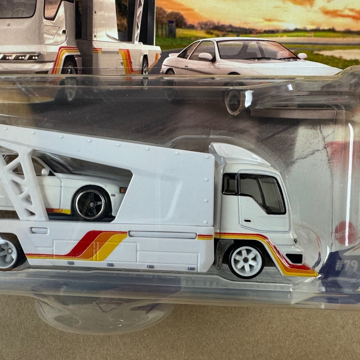 Hot Wheels 2025 Team Transport #79 Toyota Soarer & Kousoku Hauler