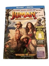 Jumanji Welcome to the Jungle Blu Ray Dvd Adventure Action Jack Black Kevin Hart