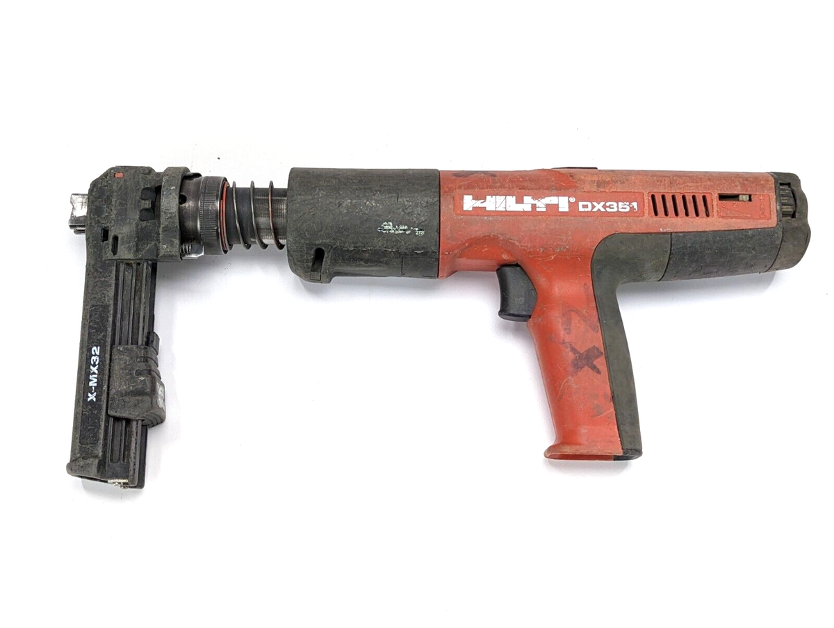 Hilti DX 351 Powder Actuated Tool with X-MX32 + Extras! | eBay