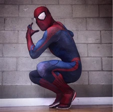 Cool Spider-Man 2 Jumpsuit Cosplay Costume Spiderman 3D Bodysuit Halloween Party