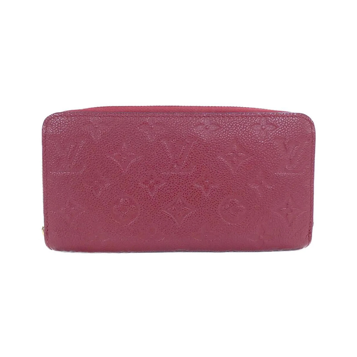 Authentic LOUIS VUITTON Monogram Empreinte Zippy Wallet M62214