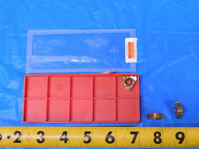 3PCS NEW SANDVIK 63JLX-32 4125 TiN CARBIDE THREADING INSERTS P25(K30,M25)