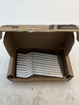 2 BOXES OF 10 nVent Erico B102EEOL 2 Hole Offset Lugs, NEMA, 4.75'' x 1'' x 0.25''