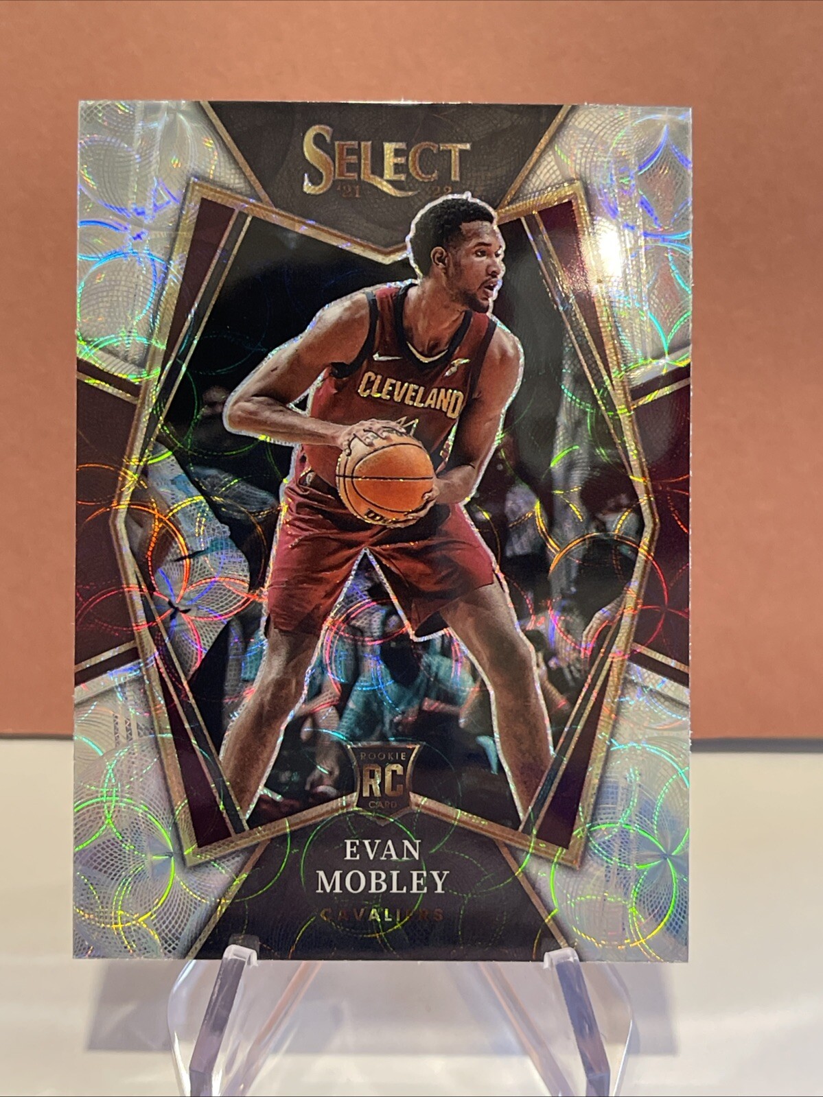 2021-22 Panini Select-Evan Mobley RC #110-Scope Prizm-Premier Level