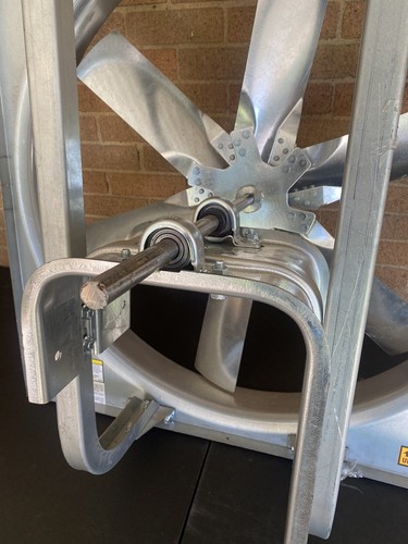 Dayton Exhaust Fan Medium Duty Belt Drive Fan, 30 in 6 Blades 1WDC1. - New OB - Picture 7 of 12