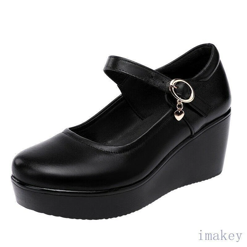 Platform nurse cheap shoes