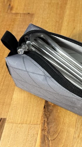 Xpac Box Pouch, 7x2x2, Ultralight Gear, Waterproof Bag, Dopp Kit, EDC, DCF, UL - Picture 5 of 17