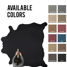 SALE! WHOLE BLACK LEATHER HIDE AUTOMOTIVE NAPPA PEBBLE UPHOLSTERY SEAT COW FULL