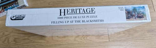 Rompecabezas vintage Gibsons Games 1000 piezas Heritage relleno... SELLADO - Imagen 3 de 3