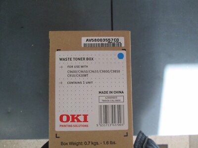 OKI 42869403 Waste Toner Box für 30.000 Seiten