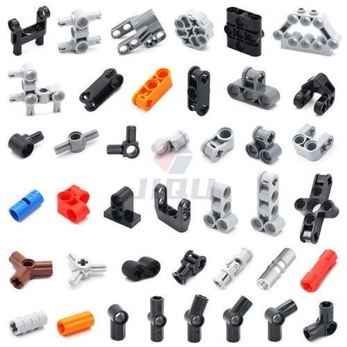 Technic Compatible Axle Connector Parts Pin Perpendicular Connectors Joint Bulk - Picture 18 of 59