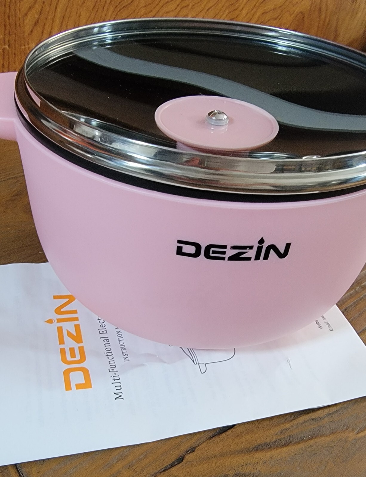 Dezin Hot Pot Electric Upgraded NonStick Sauté Pan Rapid Noodles