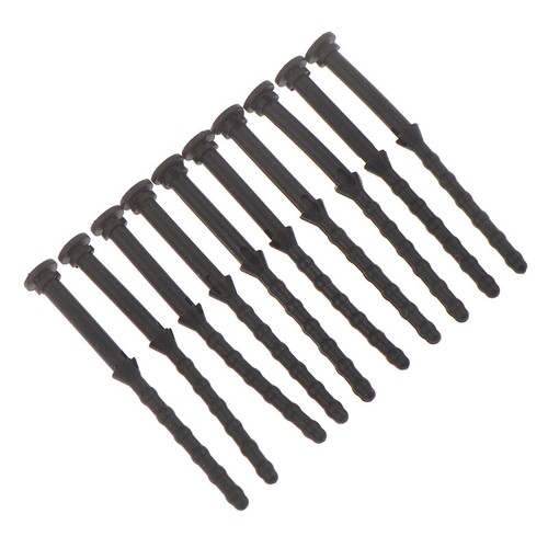 10X Computer Accessories Components PC Case Fan Mouting Shock Absorption Scre_qe - Afbeelding 3 van 12