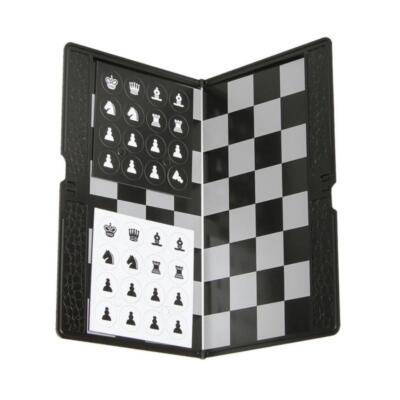 Faltbares Schachbrett Mini Größe Schachspiel Geldbörse Schach Brettspiel