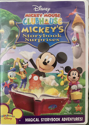 Mickey Mouse Clubhouse - Mickeys Storybook Surprises DVD Very Good