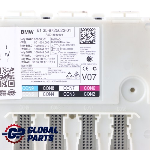 BMW X3 G01 ECU Body Control Module Unit 8725623 - Picture 4 of 11
