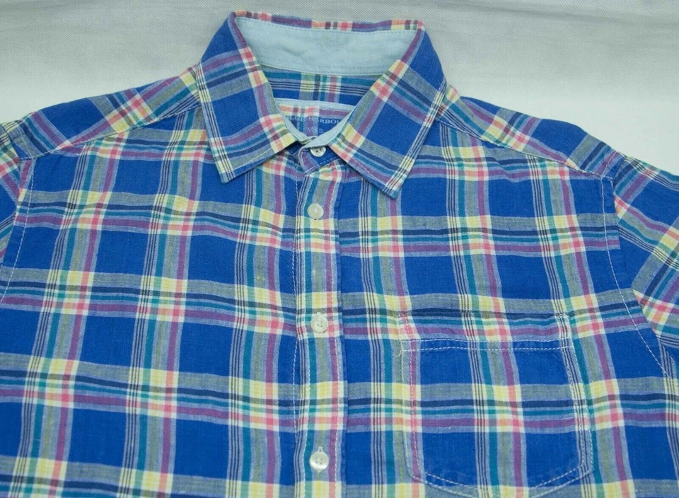 Marks and Spencer CAMISA PARA HOMBRE MANGA CORTA 100 % LINO TALLA M EXCL...s - Imagen 4 de 4