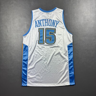【極希少】Denver Nuggets Reebok カーメロ ユニフォーム 100% Authentic Carmelo Anthony Reebok Denver Nuggets Jersey Size