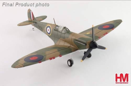 HOBBYMASTER HA7817 1/48 Spitfire MK I Dunkirk RAF Diecast