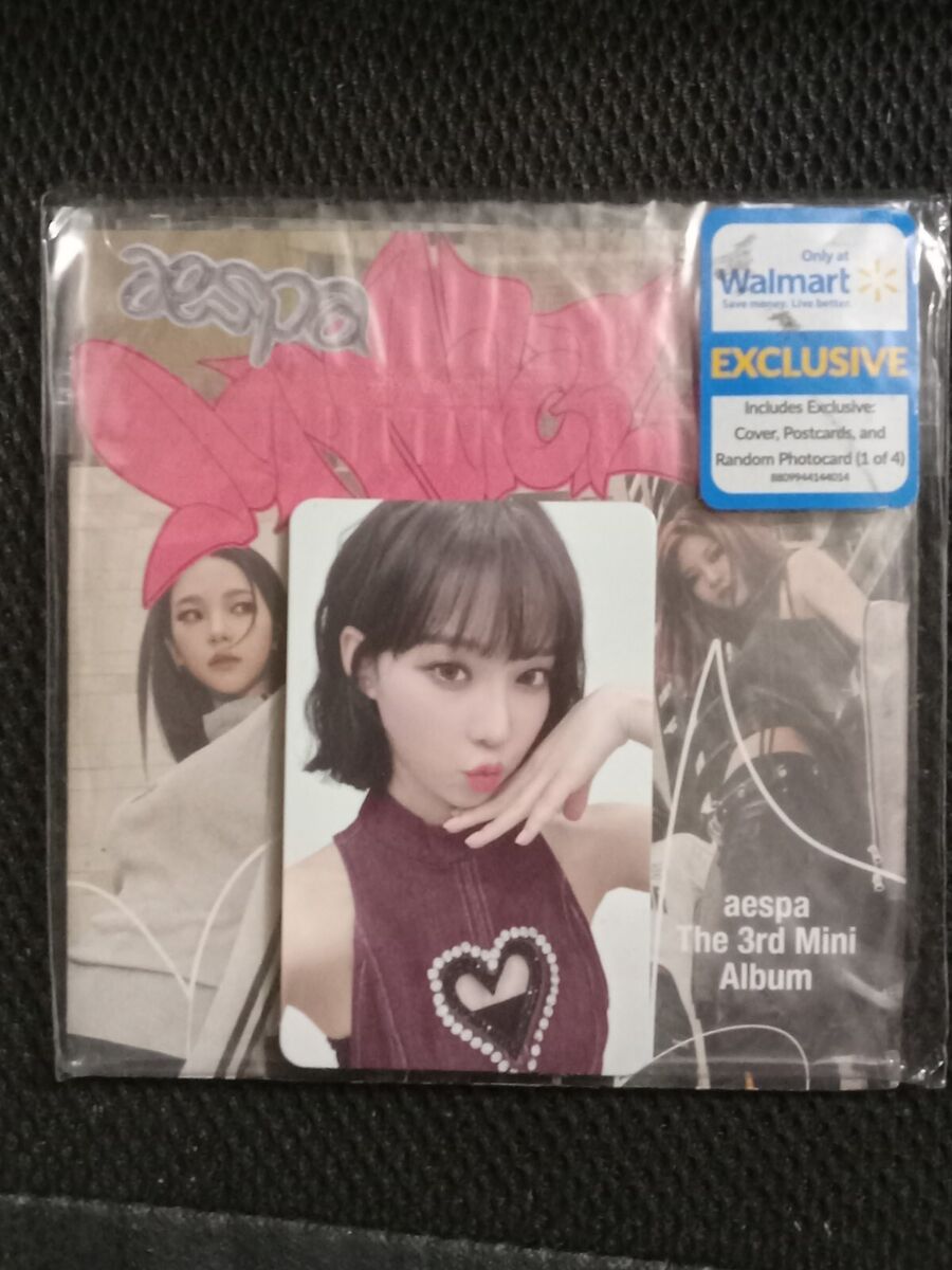 Aespa My World 3rd Mini Album Walmart Exclusive Winter Aespa My World 3rd Mini Album Walmart Exclusive Winter