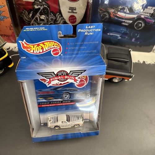 1/64 HOT WHEELS 1999 Final Run Stutz Blackhawk Real Rider Mint In Pack Beautiful - Picture 6 of 7