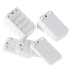 ZZJMCH 12 Pack Toilet Leveling Shims, Multi Purpose Plastic Shims for Levelin...