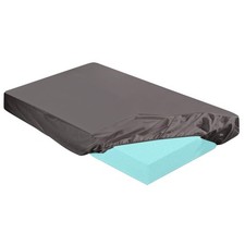 2-3 Inch Mattress Topper Cover Only Cover Memory Foam Protector Microfiber ...