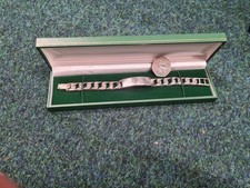 Sterling silver mens identity bracelet solid heavy 43g hallmarked 8"