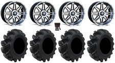 Msa Vibe 14 Wheels Dark Tint 28 Vampire Edl Tires Honda Pioneer