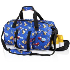 Gym Travel Duffle Bag, Carry On Gymnastics Sports Dance Bag with Shoes Compar...